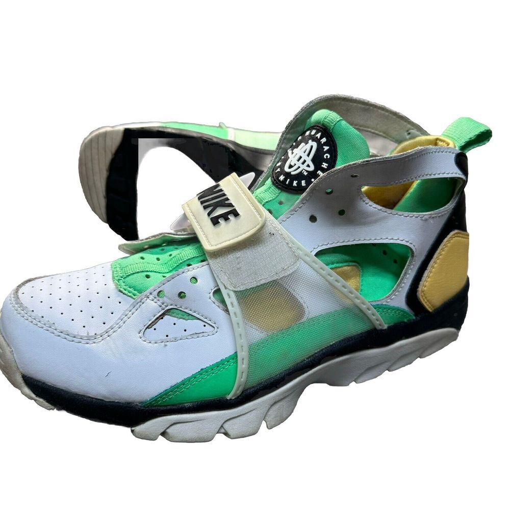 Nike Air Huarache Mens 7.5‎ Electro Green Sneaker